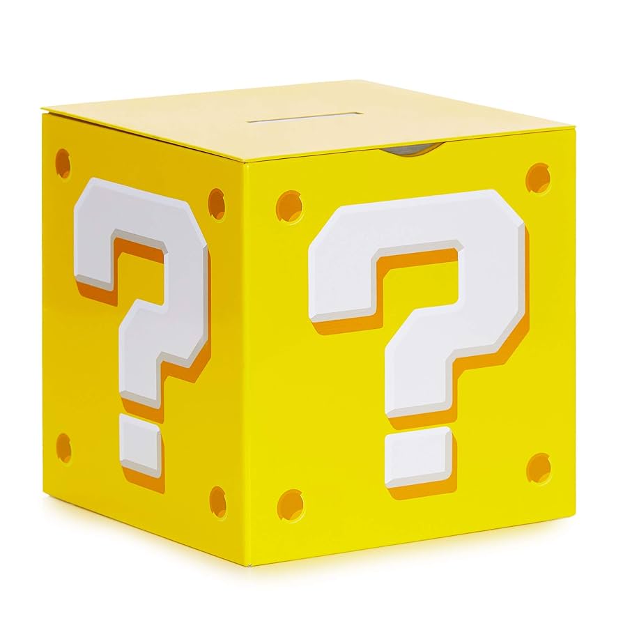 Amazon.co.jp: Super Mario Bros. Question Block - Money Box